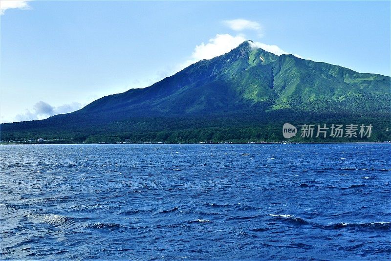 Mount Rishiri in Hokkaido, Japan (百名山)